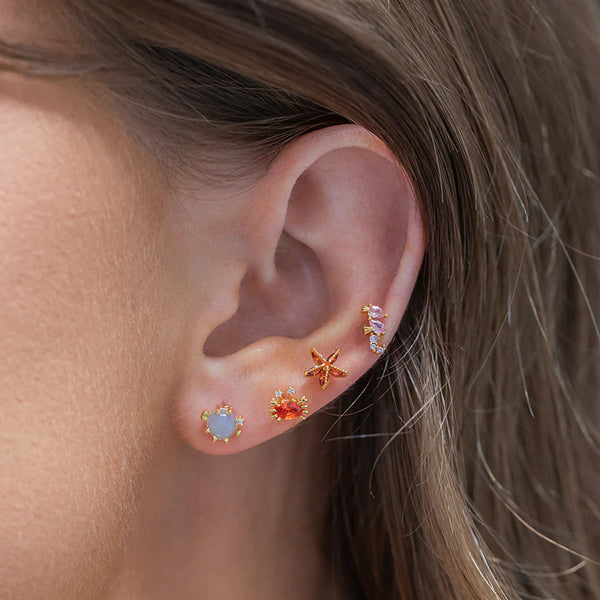 E240007 MY CARING DAUGHTER - UNDER THE SEA STUD EARRINGS SET