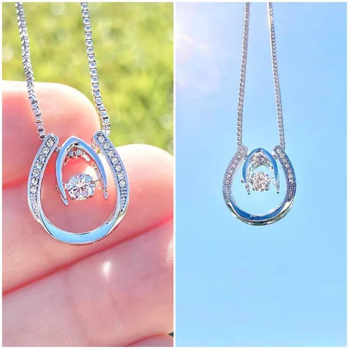 LOVE LINKED TOGETHER STERLING SILVER NECKLACE WITH PEARLS FOR ANNIVERSARY GIFT FOR HER BIRTHDAY GIFT IDEA FOR DAILY OUTFIT GIFT FOR WIFE