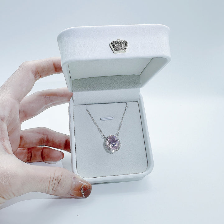 PU LEATHER GIFT BOX WITH CROWN LOCK PROPOSAL FOR RINGS BRACELETS NECKLACES PENDANTS