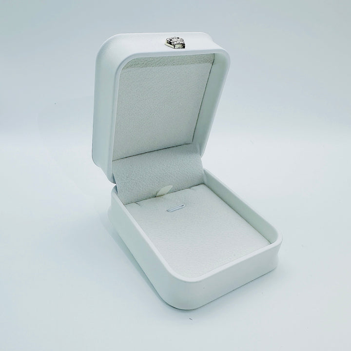 PU LEATHER GIFT BOX WITH CROWN LOCK PROPOSAL FOR RINGS BRACELETS NECKLACES PENDANTS